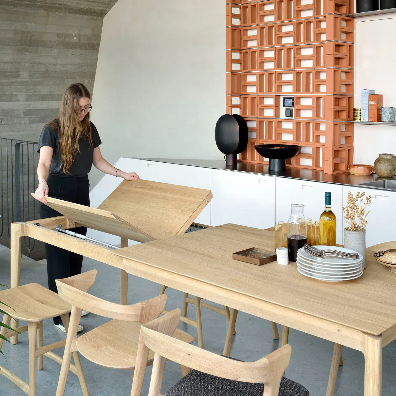 Bok extendable dining table (new*)