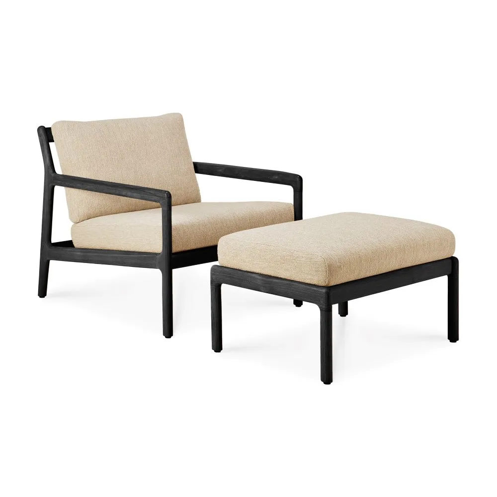 Jack Outdoor Lounge Chair & Footstool